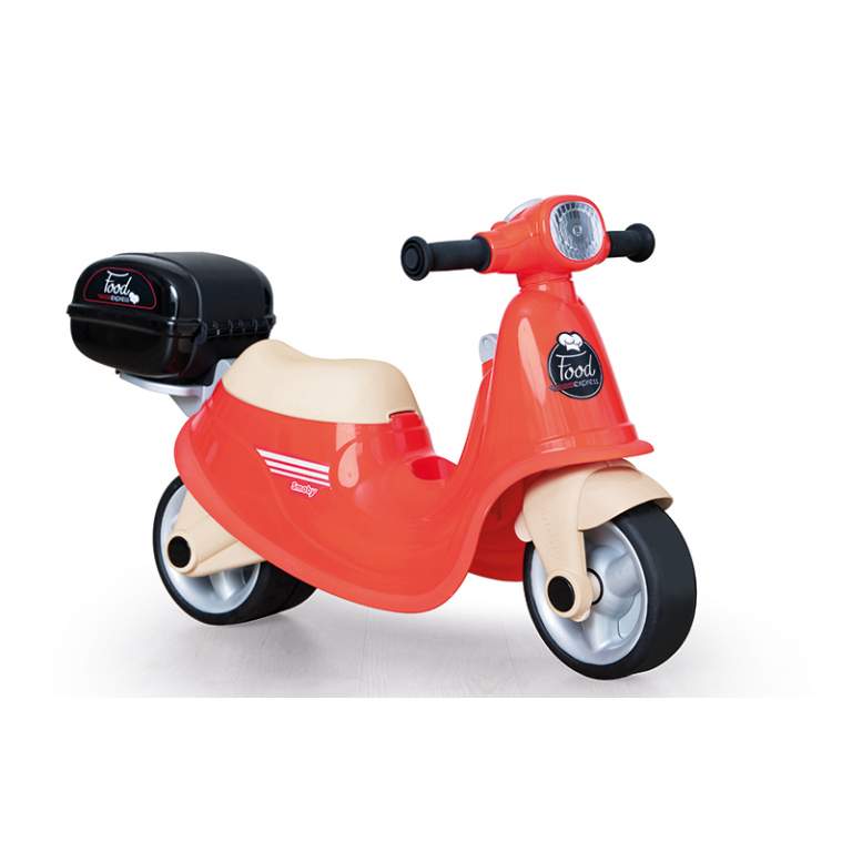 721007 Скутер "Доставка їжі" зі знімним боксом, червоний, 18 міс.+ 721007 Скутер "Доставка їжі" зі знімним боксом, червоний, 18 міс.+